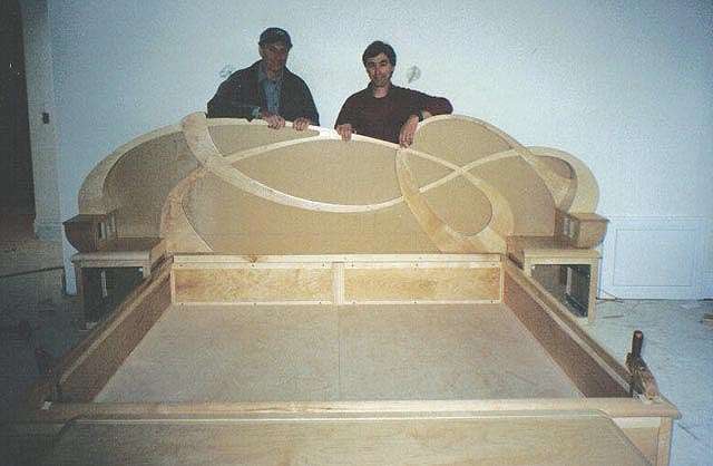 Art Nouveau Bed Frame